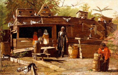 Zio Ned a casa, 1875 da Winslow Homer