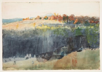 Valle e collina da Winslow Homer
