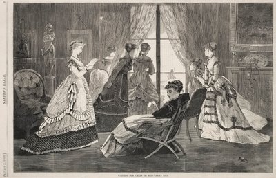 In attesa di chiamate a Capodanno, 1869 da Winslow Homer