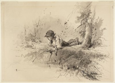 In attesa di un abbocco da Winslow Homer