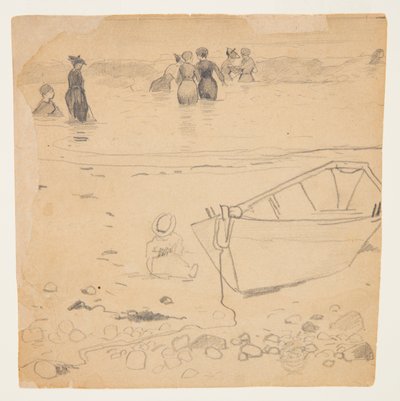 Donne che fanno il bagno tra le onde da Winslow Homer