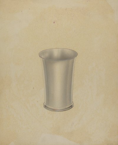 Bicchiere di peltro da Winslow Rich