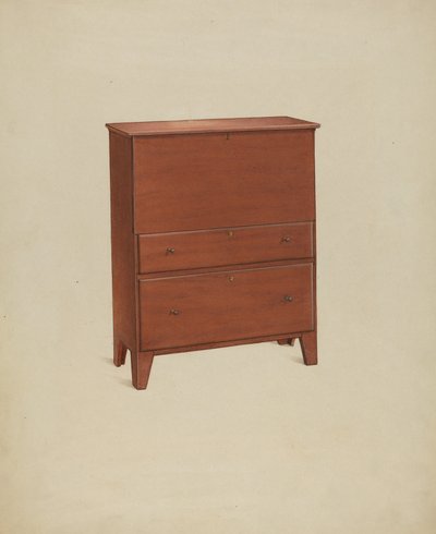Cassettiera Shaker da Winslow Rich
