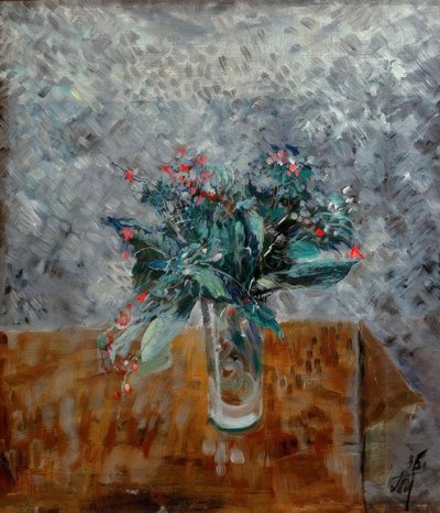 Fiori in un bicchiere alto da Wladimir F. Tatlin