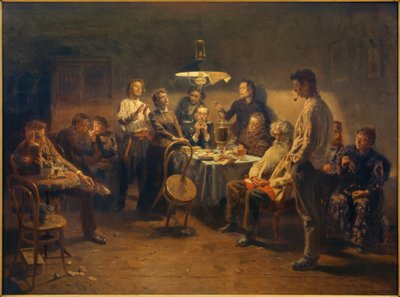 Serata sociale da Wladimir Jegorowitsch Makowski