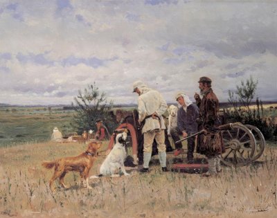Il riposo dei cacciatori da Wladimir Jegorowitsch Makowski