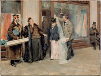 La scelta del velo da sposa da Wladimir Jegorowitsch Makowski