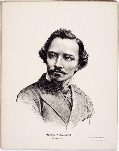 Henryk Siemiradzki 1843-1902, 1917 da Wladyslaw Barwicki