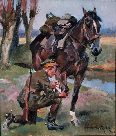 Fasciando la Ferita da Wojciech Kossak