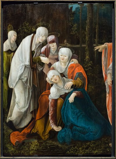 Cristo che si congeda dalla madre, c.1520 da Wolf Huber
