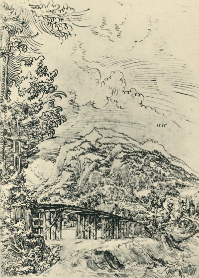 Paesaggio, 1515, 1943 da Wolf Huber