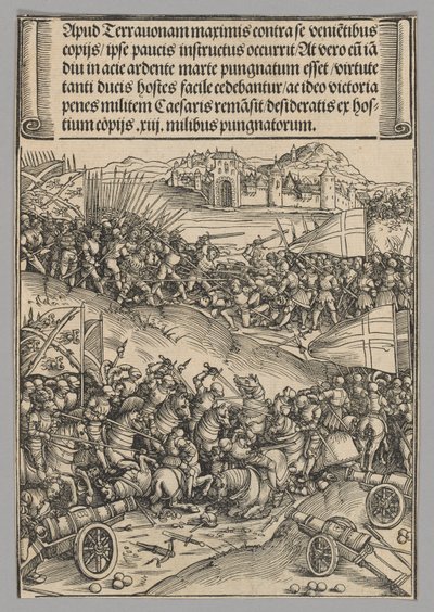 Battaglia di Guinegate, tavola 4 da Scene storiche della vita dell