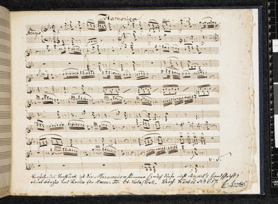 Adagio e Rondo in do minore/maggiore per armonica, flauto, oboe, viola e violoncello da Wolfgang Amadeus Mozart