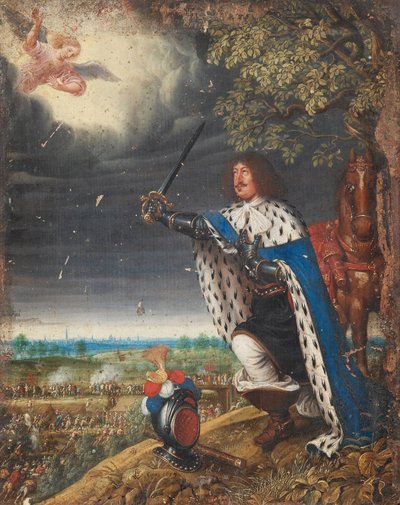 Federico III di Danimarca alla battaglia di Nyborg il 14 novembre da Wolfgang Heimbach