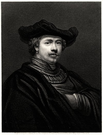 Rembrandt, XIX secolo da Woodman