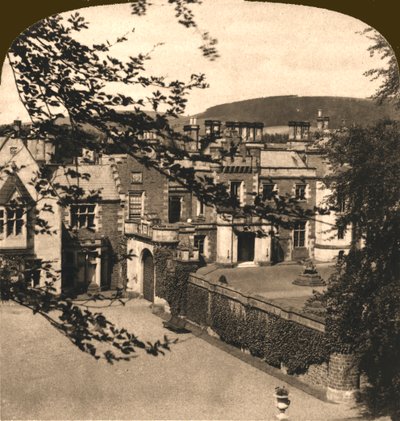 Abbotsford, casa di Sir Walter Scott, Scozia, 1896 da Works and Sun Sculpture Studios