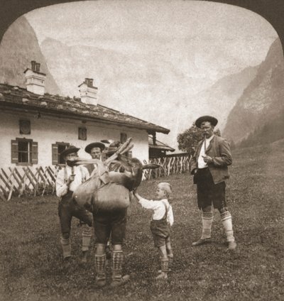 Montanari bavaresi, Germania, 1898 da Works and Sun Sculpture Studios