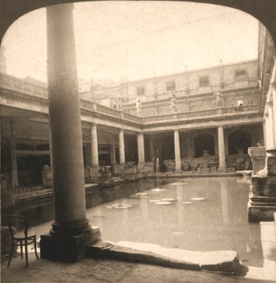 Terme romane, Bath, Inghilterra da Works and Sun Sculpture Studios