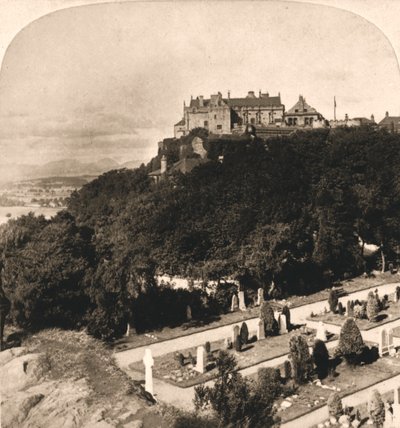 Castello di Stirling, Scozia, 1900 da Works and Sun Sculpture Studios
