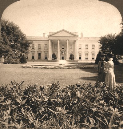 La Casa Bianca, Washington D.C, 1908 da Works and Sun Sculpture Studios