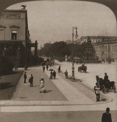 Unter den Linden, Berlino, 1903 da Works and Sun Sculpture Studios