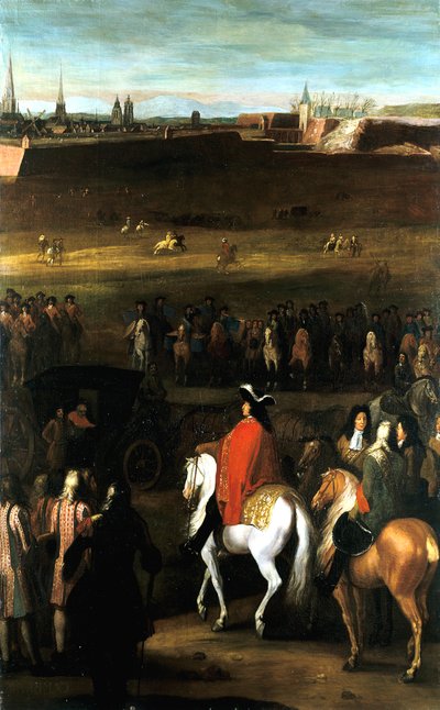 Le grandi battaglie di Luigi XIV: Riduzione della Cittadella di Cambrai, 1677 da Workshop of Adam Frans van der Meulen