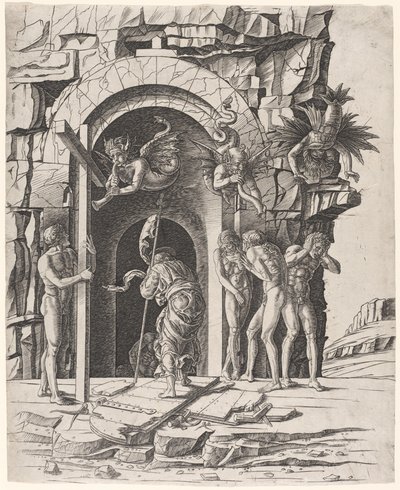 Discesa nel Limbo da Workshop of Andrea Mantegna