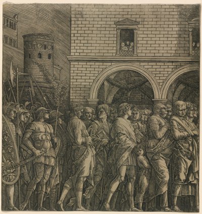 Il trionfo di Cesare: I senatori da Workshop of Andrea Mantegna