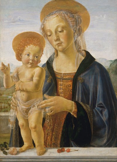 Madonna con Bambino da Workshop of Andrea del Verrocchio