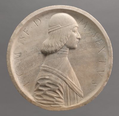 Gian Galeazzo Maria Sforza, Duca di Milano, primi anni 1490 da Workshop of Benedetto Briosco