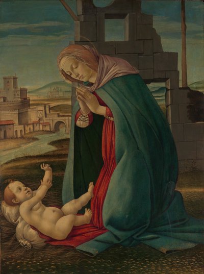 La Natività da Workshop of Botticelli