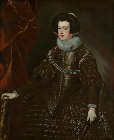 Isabella di Borbone, Moglie di Filippo IV di Spagna da Workshop of Diego Velazquez