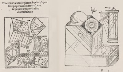 Horologiographia, post priorem aeditionem per Sebast. Munsterum da Workshop of Hans Holbein the Younger