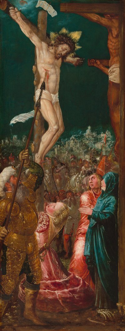 La crocifissione, c. 1550-1575 da Workshop of Hans Mielich
