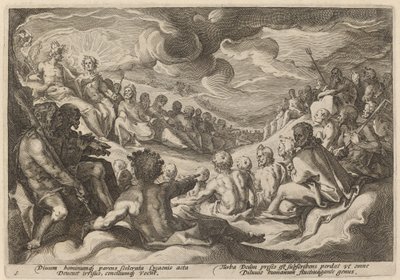 Giove consulta gli dei sulla distruzione dell