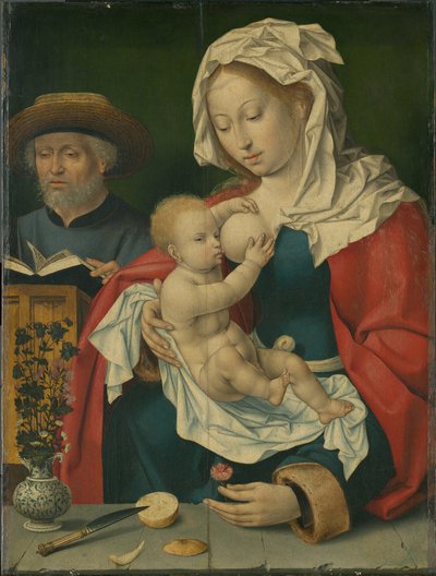Sacra Famiglia da Workshop of Joos van Cleve