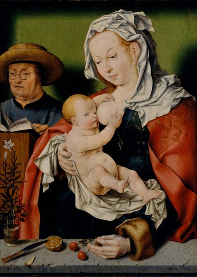 La Sacra Famiglia, ca. 1515 da Workshop of Joos van Cleve