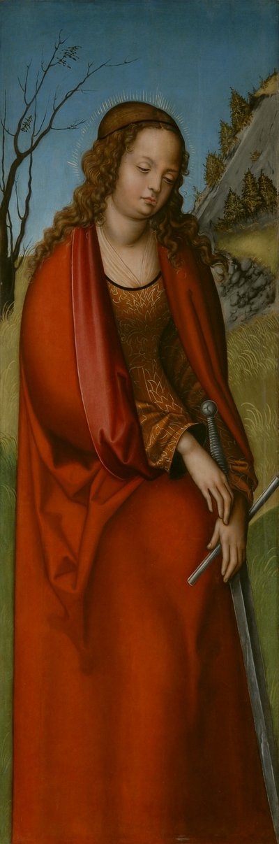 Tedesco: Hl. Caterina Santa da workshop of Lucas Cranach the Elder