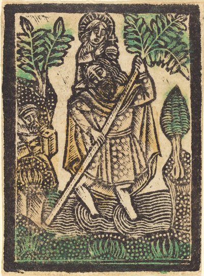 San Cristoforo da Workshop of Master of the Aachen Madonna