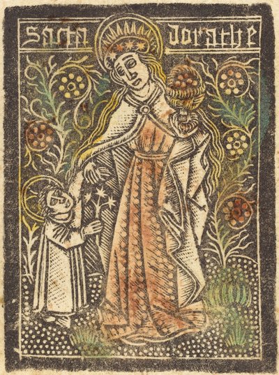 Santa Dorotea da Workshop of Master of the Aachen Madonna