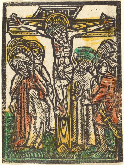La crocifissione da Workshop of Master of the Aachen Madonna