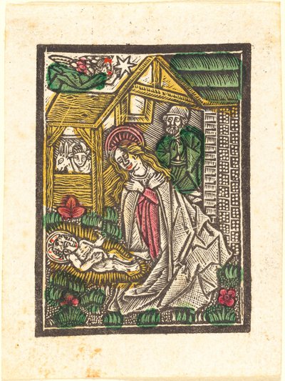 La Natività da Workshop of Master of the Aachen Madonna