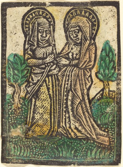 La Visitazione da Workshop of Master of the Aachen Madonna