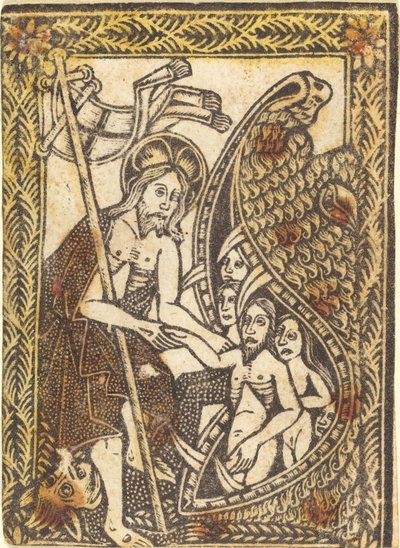 La Discesa di Cristo nel Limbo da Workshop of Master of the Borders with