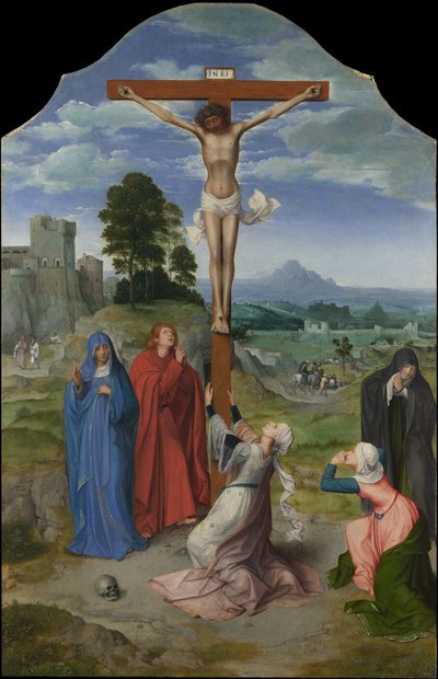 La crocifissione da Workshop of Quentin Matsys