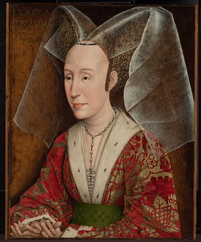 Ritratto di Isabella del Portogallo da Workshop of Rogier van der Weyden