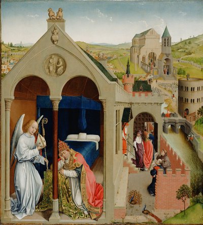 Il Sogno di Papa Sergio da Workshop of Rogier van der Weyden