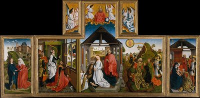 La Natività, metà del XV secolo da Workshop of Rogier van der Weyden