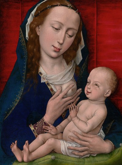 Vergine e Bambino da Workshop of Rogier van der Weyden