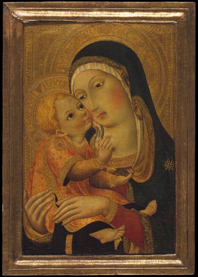 Madonna con Bambino, ca. 1448-60 da Workshop of Sano di Pietro